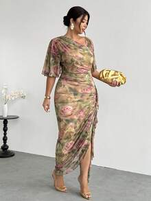 Women Plus Party Other Wear - Multicolor - View 3