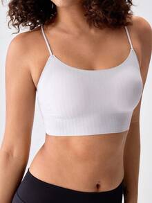 Loungeista 3PCS Women's Breathable Wire-Free Bra With Cross-Back Open Design - Multicolor - View 7