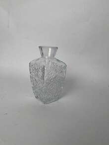 1pc Or 3pcs Glass Vase, Bulk Small Vase, Mini Ribbed Vase, Center Decor Vase, Transparent Vintage Vase For Tabletop, Wedding, Party, Wedding Decorations,Reception, Home Decor Living Room Decor Gifts Birthday Graduation - transparent - View 16