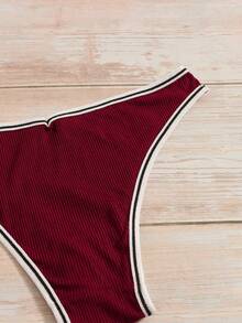 SHEIN 7pcs/Pack Seamless Cheeky Panties - Multicolor - View 5