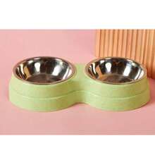 PETSIN Dual Use Stainless Steel Pet Bowl 100ml Dog Water Dispenser Food Bowl, Suitable For Plastic Pet Bowls For Cats And Dogs - 100ml - View 11