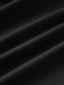 PAVTROS 男士休闲立领系带设计舒适四季休闲夹克 - 黑色 - 查看 4