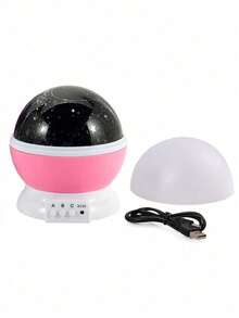 1PC Star Projector Night Light, Moon & Stars Projector Lamp, 360 Degree Rotation, Cosmos Starry Projector Table Lamp For Bedroom Party Decoration Birthday Gift - ضوء النجوم - مشاهدة 17