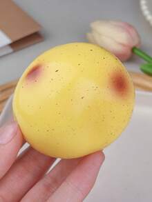 POKOJA LAND 1个慢回弹土豆造型挤压玩具，适合缓解压力和焦虑，TPR材质，具有缓慢回弹功能，色彩缤纷，可作为桌面装饰品，适合男孩女孩，也是办公礼品。 - 彩色 - 查看 1