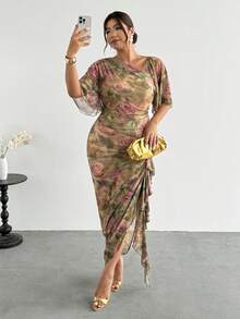 Women Plus Party Other Wear - Multicolor - View 4