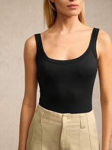 SHEIN BASICS 4件套休闲纯色针织连体衣（女款） - 彩色 - 查看 7