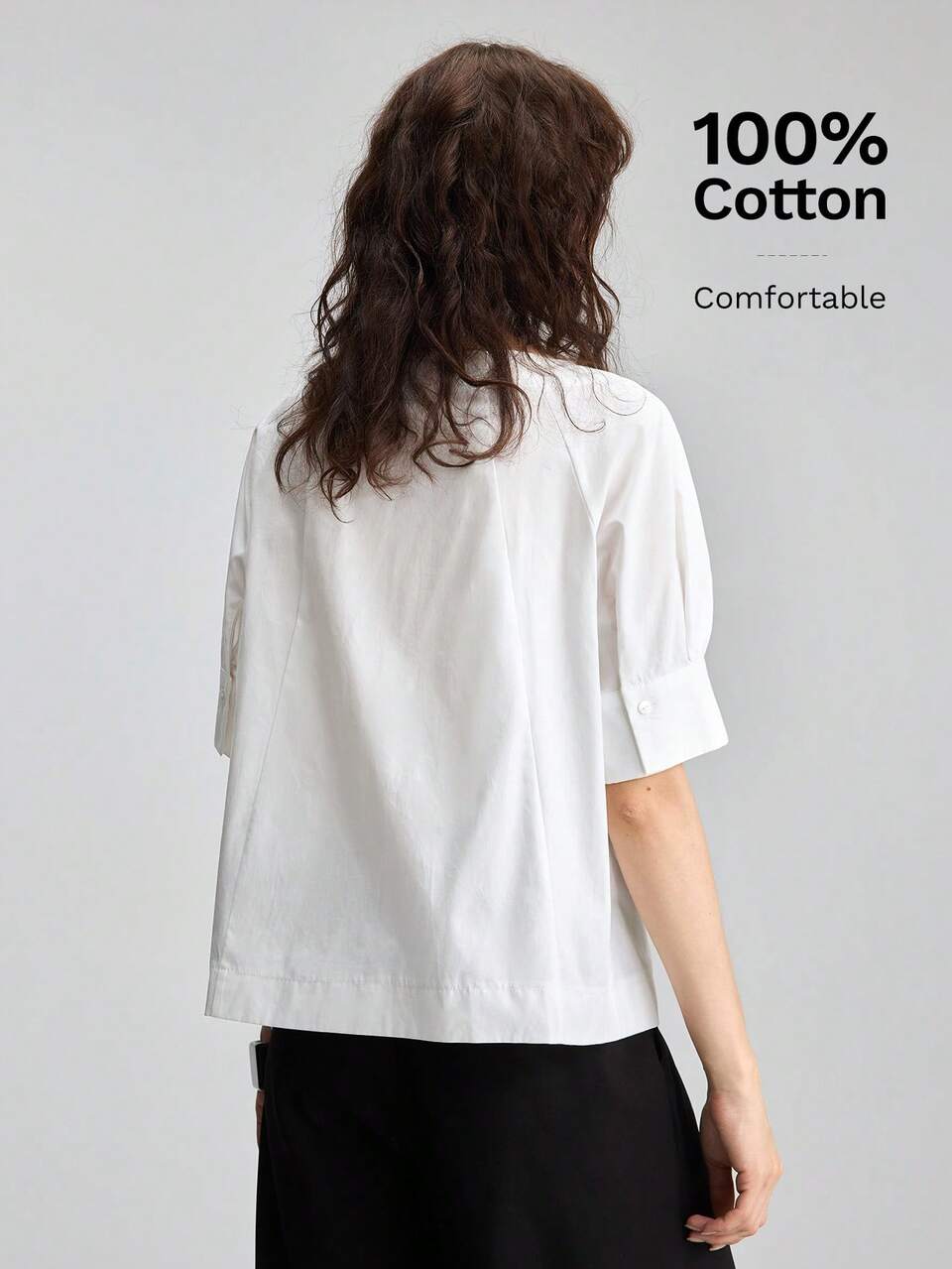 Women's All White Summer All-Season Bohemian Style Vacation Outfits Seaside Women's Clothing Modern Urban Business Casual Old Money Blouse