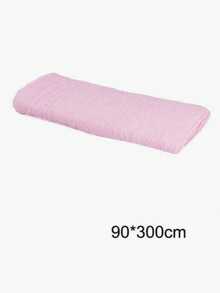 Bohemian Style Sheer Table Runner. Romantic Farmhouse Cheese Cloth Long Table Runner For Wedding Bride Party Birthday Decor(Pink) - Pink - View 11
