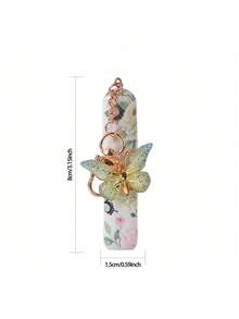 5ml Refillable Perfume Atomizer With Butterfly Charm – Bottom-Fill Mini Spray Bottle For Travel, Compact & Reusable - Multicolor - View 3