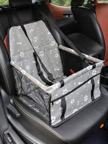 高品质宠物车载座椅，适用于小型至中型犬，安全篮式狗垫，车载宠物篮，狗座椅，便携可折叠，防水透气，车载狗座椅。通用型犬猫车载垫，带安全带锚点，底部防滑，透气网布 - 适用于小型/中型宠物的防水后座保护垫，狗车载座椅，汽车座椅套，狗车载座椅套，宠物车载座椅。 - 彩色 - 查看 9