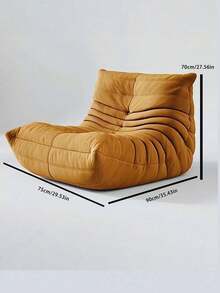The Shaped Slouchy Person's Sofa Can Be Used In The Living Room, And It Allows You To Sleep Or Lie On It. It's Suitable For The Balcony And Bedroom. It's A Single-Person Sofa That Has A Long Service Life And Is Resistant To Getting Dirty. - Multicolor - View 19