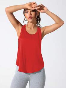 CourtClass CourtClass Women's Letter Print Casual Fitness Sports Tank Top - Multicolor - View 5