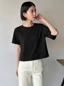 Livesso Camisetas de mujer - Negro - Ver 1