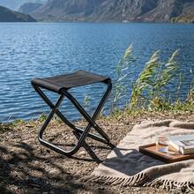 Cirelle 1pc Folding Camping Chair – Portable Compact Outdoor Chair With Lightweight Sturdy Frame, Outdoor Essentials For Beach, Fishing, Gardening & Travel, Space-Saving Design - Multicolor - View 5