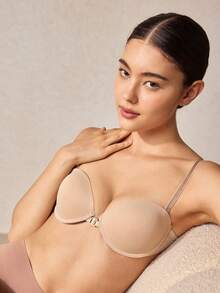 Veilyse Peach Girl 2pcs/Set Multi-Color Front Closure Supportive Women's Bras With Underwire Lining, Casual & Comfortablefor Summerfor Summer - Multicolor - View 10