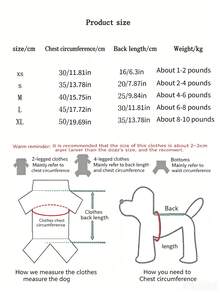 1件街头风连帽宠物服装，小型犬服装，春/秋/冬季新款加厚设计，适合宠物狗、猫、法国斗牛犬、贵宾犬。 - 棕色 - 查看 3