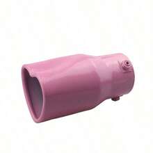 Car Modification Exhaust Throat Single Outlet Heart-Shaped Stainless Steel Exhaust Tip Muffler Tail Pipe Car Exterior Accessory - A - View 17