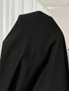 SHEIN CURVE+ Plus Size Summer Vacation Dress Vacation Black Boho Bohemian Dinner Vacation - Black - View 7