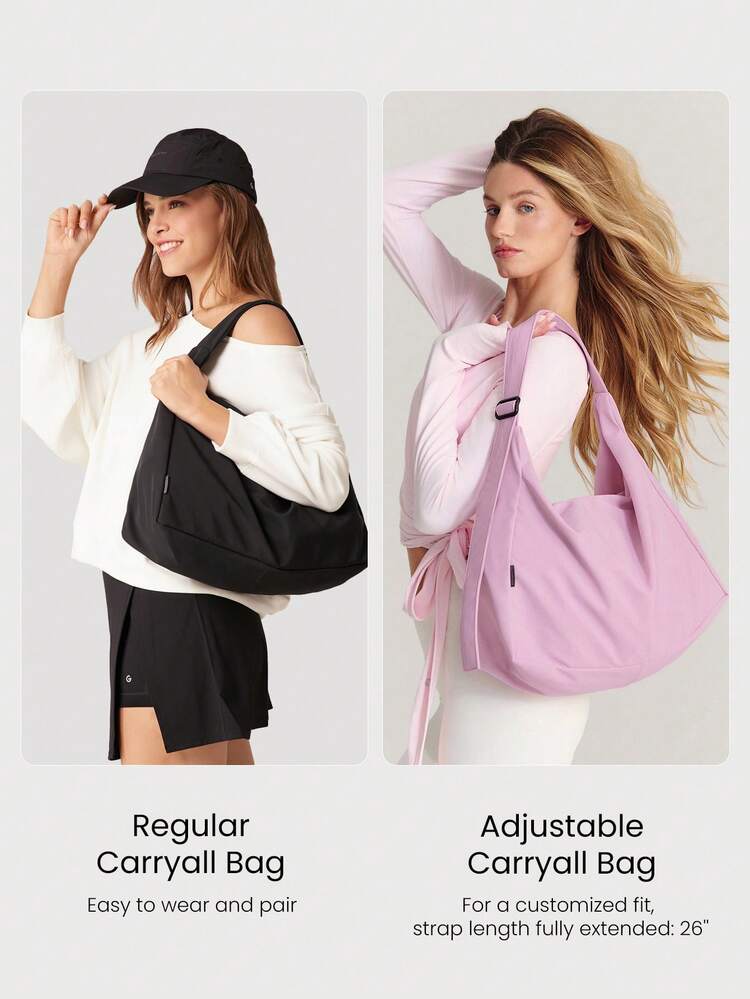 17 l Sac à épaule texturé résistant à l'eau, non ajustable, automne hiver