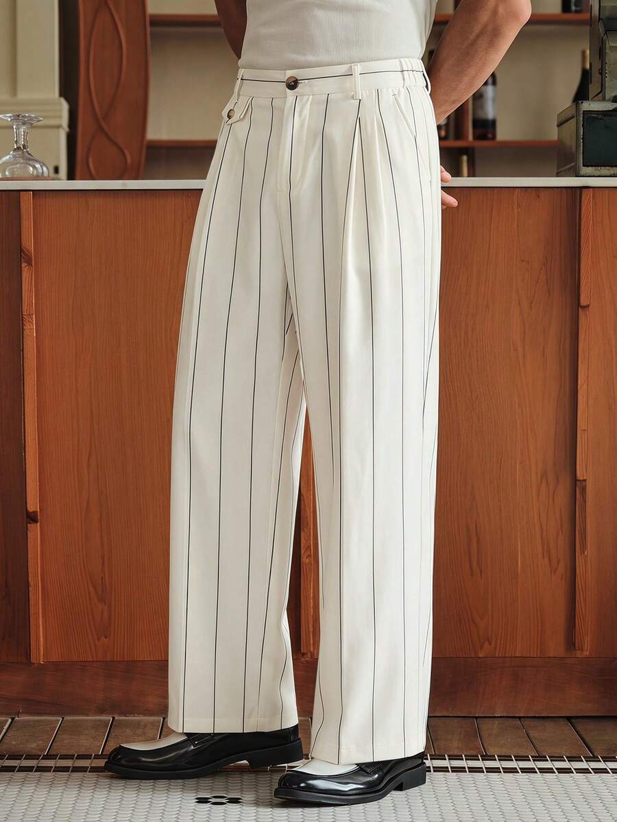 SWAVVY Men Pants - White - View 1