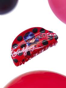 Miraculous Ladybug X SHEIN 时尚可爱卡通红色发饰，适合女孩和女士佩戴，发夹，适合浓密头发，非常适合居家、洗澡、美容护理、盘发和造型。 - 彩色 - 查看 6