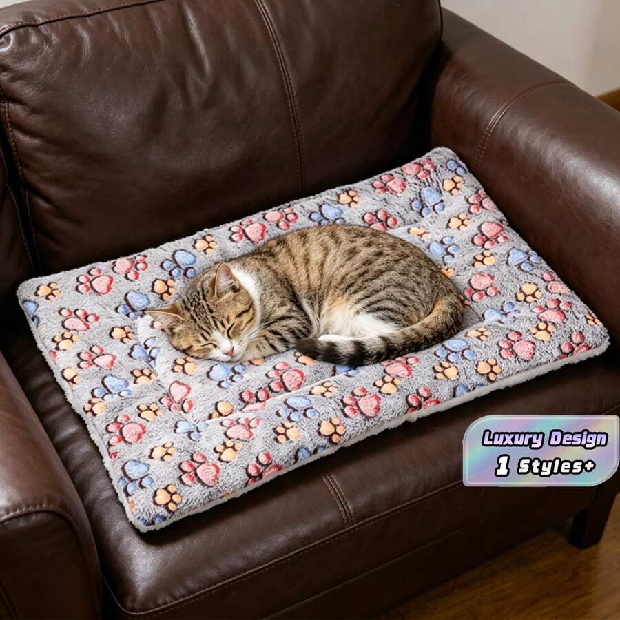 Luxury Thick Plush Pet Blanket, Soft Breathable Warm Bed Mat For Dogs ...