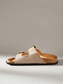 Solecia Sandal nữ thời trang công sở, đa năng, phù hợp cho đi lại hàng ngày. - Xám - Xem 4