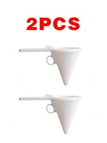 1/2pcs Adjustable Hand-Held Portion Funnel, Baking Batter Dispenser, Cream Dispenser, PP Plastic Pancake And Cupcake Batter Dispenser With Stand, Multifunctional Chocolate Dispenser - Ideal For Restaurants, Food Trucks, Bakeries - View 11