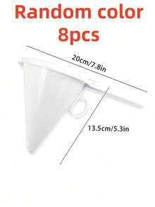 1/2pcs Adjustable Hand-Held Portion Funnel, Baking Batter Dispenser, Cream Dispenser, PP Plastic Pancake And Cupcake Batter Dispenser With Stand, Multifunctional Chocolate Dispenser - Ideal For Restaurants, Food Trucks, Bakeries - View 12