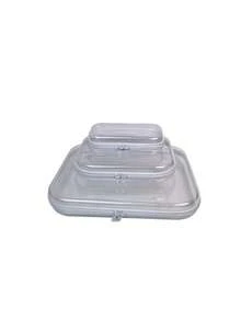 Set Kotak Penyimpanan Ritsleting Cangkang Keras Transparan, Wadah Penyimpanan Portabel untuk Perjalanan, Tas Penyimpanan Plastik Keras Tahan Air untuk Perlengkapan Mandi, Kosmetik, dan Riasan, Wadah Penyimpanan Serbaguna, Dapat Digunakan Kembali, Tahan Debu, dan Tahan Guncangan untuk Perjalanan, Perjalanan Bisnis, Liburan, dan Penggunaan Sehari-hari - MultiWarna - View 13