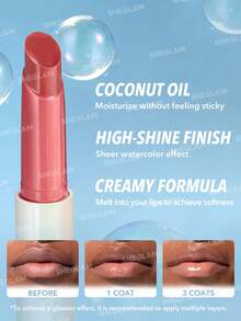 SHEGLAM Pout-Perfect Shine 豐唇膏-Mahogany 保濕豐唇固體唇彩不粘滋養豐唇精華椰子油唇膏唇部化妝品促銷豐唇膏 品牌 美容 化妝 化妝品 適合女性與女孩 完美搭配夏季春季 Y2K 時尚 流行 生日 母親節禮物 假期 派對準備就緒 最佳顏色 - Mahogany Magic - 查看 5