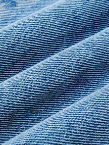 GlowEve Quần jean denim thêu hoa mùa hè dành cho nữ - Rửa nhẹ - Xem 5