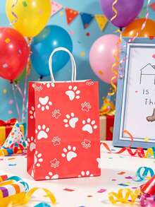 10-Piece Birthday Party Gift Bags, Candy Bags, Birthday Party Supplies And Decoration Bags, Perfect Birthday And Festival Gifts - Multicolor - View 6