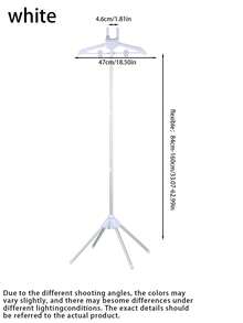 Foldable Garment Steamer Stand, Portable Clothes Hanger Rack For Handheld Steam Iron, Collapsible Steam Ironing Hanger For Home & Travel - C - View 3