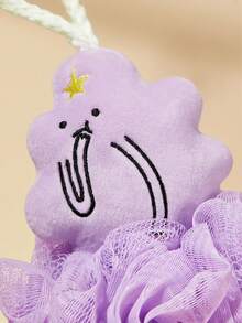 ADVENTURE TIME X SHEIN 1 cái/3 cái Bom tắm 3D dễ thương, Bọt biển lưới siêu mềm tạo bọt, Hoa/Hoa mao lương/Bong bóng, Y2K - Nhiều màu - Xem 13