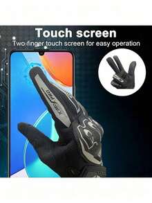 Motorcycle Gloves Men Women Touchscreen Anti-Slip Motorbike Cycling Outdoor Riding Summer Breathable Mo*To Racing Gloves - multicolor - View 4