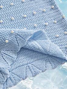ROMWE Đầm dạ hội màu xanh bạc hà đính sequin, cổ yếm, lưng chữ V sâu, ôm sát cơ thể, chất liệu dệt kim, thích hợp cho kỳ nghỉ. - Màu xanh lam - Xem 5