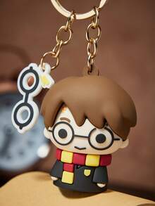 HARRY POTTER X SHEIN Cartoon Keychain, Bag Hook. - Black - View 4