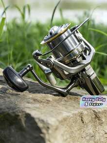 OKUMA Metal NGK8000 -14000 Spinning Reel 48 Ratio 16 Plus 1BB Max Drag 25kg Long Distance Casting Surf Fishing Reel Powerful Saltwater - Multicolor - View 1