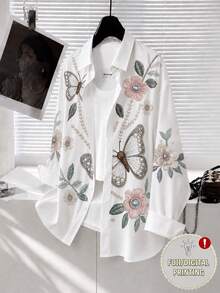 Selianne 女士衬衫和罩衫 - 白色 - 查看 1