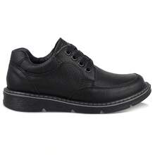 Dominiq Zapato Escolar Casual para Niño Rokino 3136 abrochado Agujeta - Negro - Ver 3
