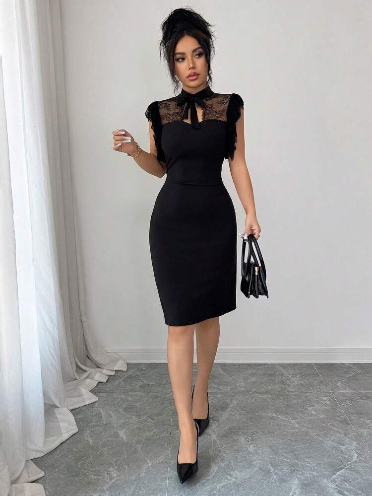 shein petite midi dresses Women's Casual Midi Dress, Minimalist & Fashionable For Everyday Wear,Summer Dresses Spring Clothes,Bohemia,Summer Dresses For Women ,Petite Women,