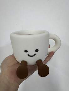 Cute Coffee Cup Night Light - 3 Brightness Levels Lamp With Touch Control 7 Colors, Silicone Lamp With 30 Min Timer, USB Rechargeable - Soft Lighting And Design, Suitable For Room, Creative Gift - Coffee cup night light - View 9