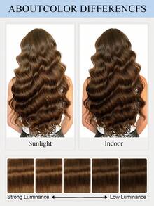 Extensiones de cabello humano con cinta de PU, sin pegamento, cinta adhesiva, piel sintética de PU sin costuras, 40G-50G, para cabello fino, con clips, cintas y micro enlaces cosidos previamente sellados - S04 - Ver 15