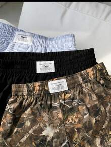 SHEIN EZwear 大码女式休闲日常短裤，多色 - 彩色 - 查看 6