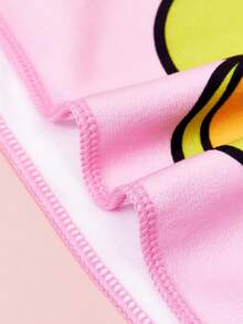 THE POWERPUFF GIRLS X SHEIN Khăn tắm - Hồng - Xem 6