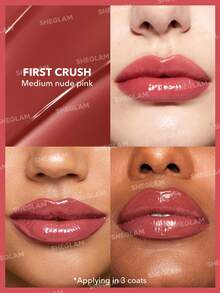 SHEGLAM Pout-Perfect 豐盈亮澤唇蜜-First Crush 品牌美妝化妝品 適合女士與女孩 - First Crush - 查看 4