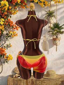 Amplova Bộ đồ bơi nữ in họa tiết ombre, họa tiết hoa 3D gợi cảm, phong cách avant-garde, phù hợp cho kỳ nghỉ, trang phục mùa hè xuân dễ thương, bộ đồ bơi hoa màu cam, trang phục đi biển mùa hè gợi cảm cho nữ, quần áo tập gym nữ, đồ tốt nghiệp, bộ đồ tập gym nữ, thanh lịch, thường ngày, nghỉ mát, thể thao, trang trọng, phong cách Y2K, đồng quê, công sở, đính sequin, xếp ly, tua rua, kẻ caro. - trái cam - Xem 6