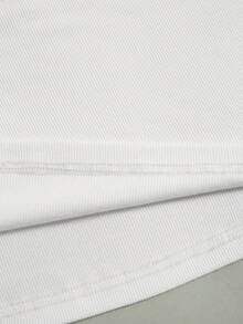 Elamini Áo hai dây 2 trong 1 màu trắng hở lưng dành cho nữ, in hình bướm đính đá, gợi cảm và mang phong cách Y2K, phù hợp cho đảo, bãi biển, kỳ nghỉ, lễ hội âm nhạc và tiệc tùng. - trắng - Xem 7