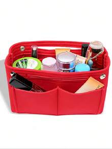 1 Buah Kotak Penyimpanan Genggam dari Kain Felt Kapasitas Besar Tas Organizer Mobil Portabel untuk Rumah Kantor Perjalanan Kotak Hadiah Berbagai Warna untuk Ulang Tahun Liburan - MultiWarna - View 9